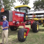 A new three-model line of windrowers joins the NH lineup for 2014. Each is available in a configuration suited for hay and forage growers or as a Prairie Special with a draper header designed specifically for canola.