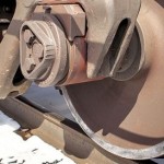 Once the mercury drops below -25 C, a rail car's steel wheels can become 'out of round' from dramatic heating and cooling from braking.