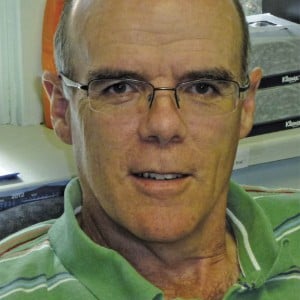 Man with glasses.