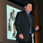 Man talking on stage.