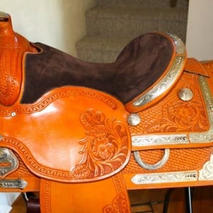handmade horse saddle
