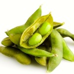 soybeans and soybean pods