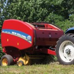 New Holland round baler