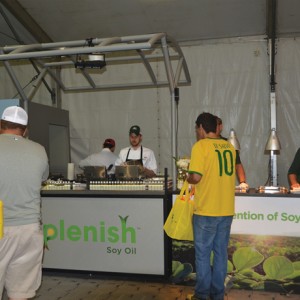 doughnut fryer using soybean oil