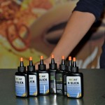 bottles of soybean oil