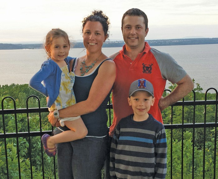 young family from Quebec