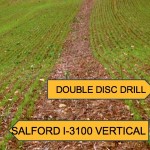 This  photo  taken  from  Salford’s  own  field  trials  shows  stands  seeded  with  a  vertical  tillage  implement compared to a drill.