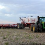 A vertical tillage implement set up to seed could give farmers a chance to get winter wheat into the ground successfully when conditions are tough.