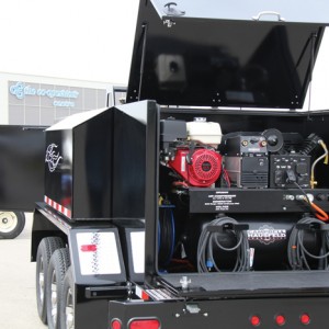 HitchDoc introduced its XL Series trailer in 2014, which offers a 3,748 litre tank, tridem axles and room for field service tools.