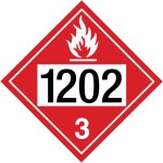 dangerous goods placard