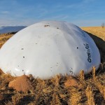 Because bags are most likely to be damaged at the ends, one farmer suggests, contrary to manufacturer’s directions, placing the middle of the bag at the crown of a hill, to reduce the risk of water running in and along the entire bag.