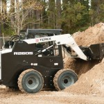 Terex introduced two redesigned skid steer loaders in September. It claims there will be others introduced soon with larger capacities.
