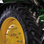 New SprayBib: Michelin has added a 50-inch Very high flexion tire, the VF420/95R50 177D to its line of sprayer tires.