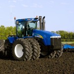 blue tractor