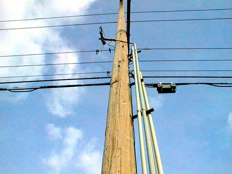 hydroelectric power pole