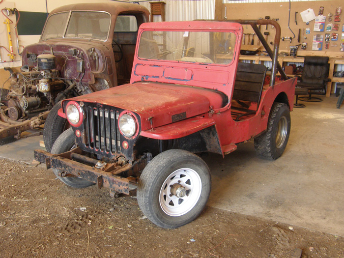 Jeep restoration project