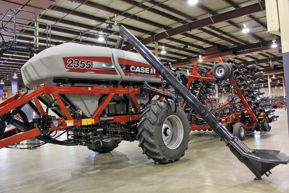 Auger and conveyor systems are available, depending on the model, which are engineered to be capable of filling the carts in less than 15 minutes.