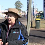 Kate Nugent of Fairfax Rural Events fills Scott Garvey in on the history of AgQuip Field Days.