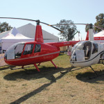 Robinson helicopters are popular with ranchers in some regions of the country. They’re used for “mustering” (herding) cattle and shooting predators. Suggested retail, USD$472,000 for the larger R44 Raven II.
