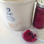 After a week the fermented vegetables will have a mild tang.