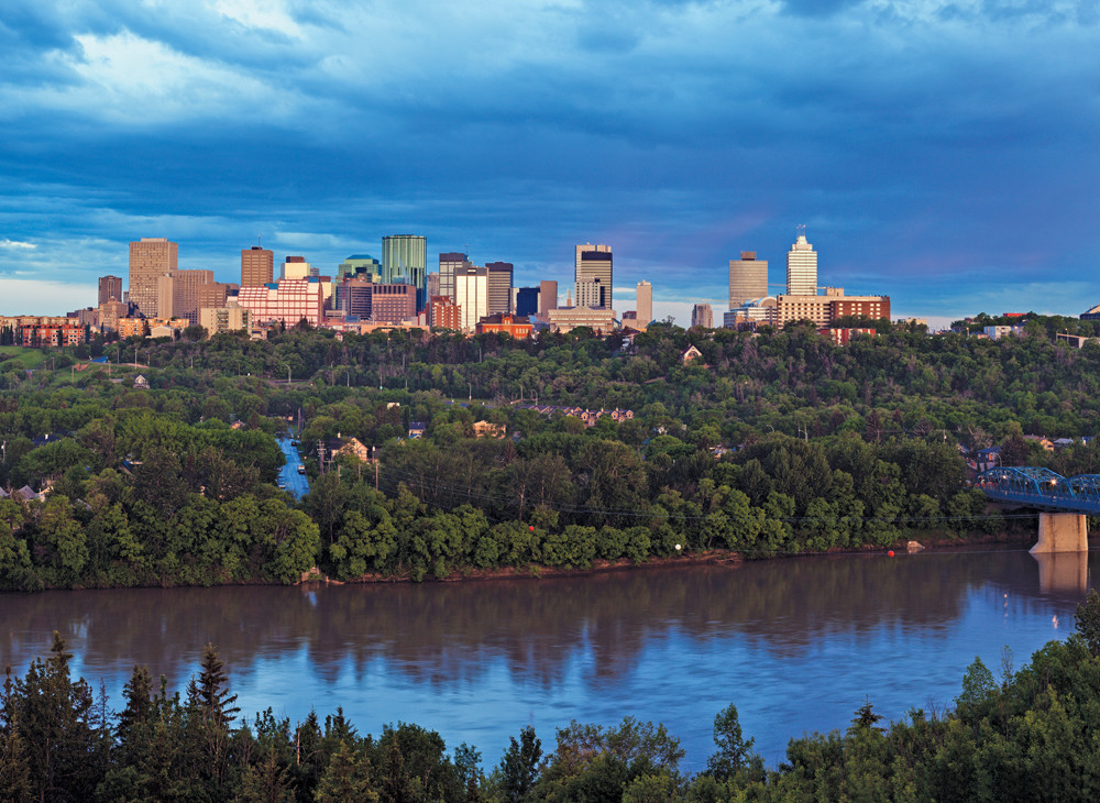 Edmonton skyline
