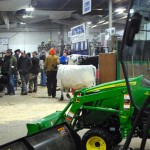 Mike Millar, national ad sales rep for Canadian Cattlemen, is caught on camera running coffee.