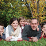 Alberta OYF nominees Patrick and Cherylynn Bos with their children, Amelia,12, Connor, 10, Justin, nine and Adelle, four.