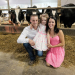 Altantic Canada OYF regional nominees, David and Sara Simmons with daughter Felicity.