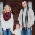 Manitoba farmers Mark and Cori Pawluk with young son, Landon, have developed a diversified and value-added farming operation near Birtle.