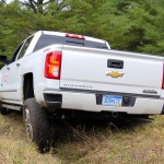The trucks were required to navigate test courses both on and off road.