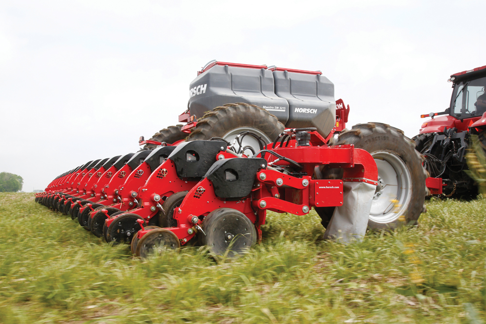 Horsch Maestro planters will be available in 40- and 60-foot versions  in 2016. 
