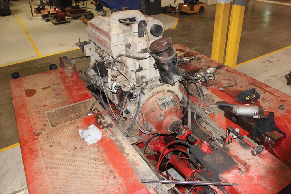 The Cummins diesel will be removed for an inspection by Cummins technicians to ensure it’s in top-notch condition.