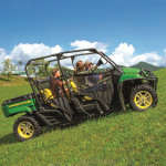 John Deere has introduced another Gator, the crossover XUV590i, which is available in two- or four-passenger configurations.