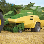 Krone’s Premos 5000 is the first pelleting machine designed to to work in the field.