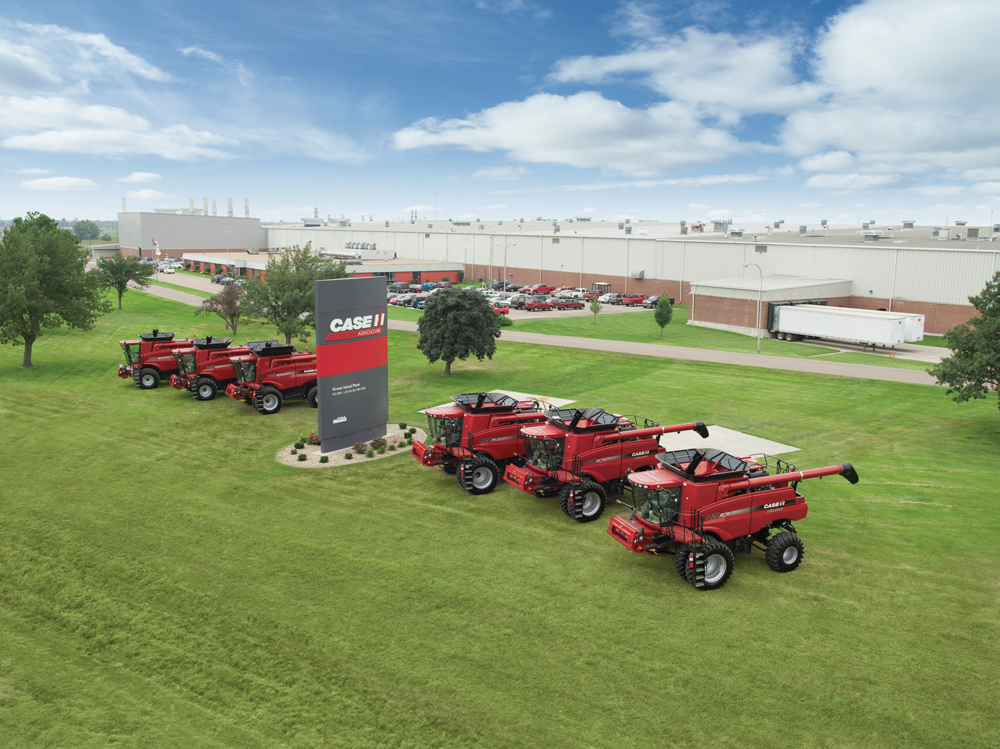 Case IH celebrated 50 years of combine production at its Grand Island, Nebraska, plant last July.