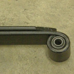 The bushings slid into place in these leaf springs easily without damage.