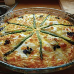 Asparagus Quiche with Parmesan Crust