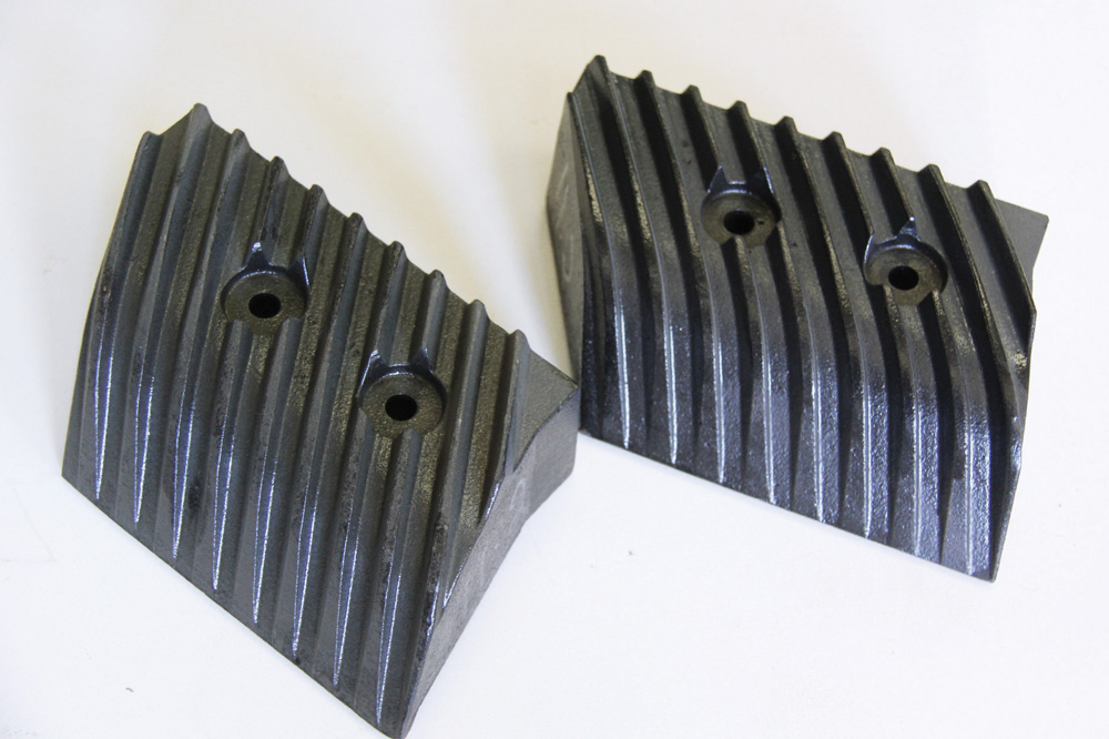 Wildfong developed his own design for rotary elements that he says should improve threshing by providing better contact with concaves near the front of tapered rotors on S Series John Deere models.