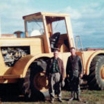 Remi (left) and Murray Mosset pose beside their 4300.