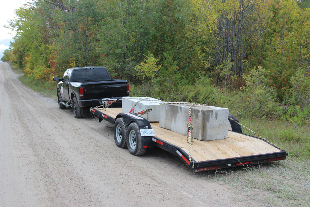Trucks in all categories were required to tow a load that was within the manufacturers' rated capacity claims.