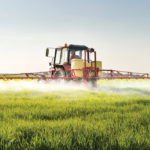 “It’s tempting to spray while it’s calm, but if there’s no wind the droplets will often stay suspended for a while behind the sprayer,” says Dr. Tom Wolf.
