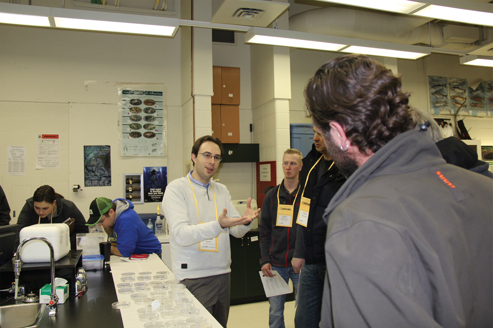 Vincent Hervet of Alberta Agriculture and Forestry talks about  beneficial wasps, spiders, and various other insects.