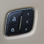 This switch allows drivers to select one of three pre-programmed settings for the adjustable seat and steering wheel positions.