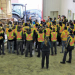 Students in the U. of M. ag certificate program took part in a pilot project that added a machinery safety-training day to their course.
