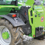 The Turbofarmer has an available rear PTO but not a three-point hitch.  The Multifarmer models offer both.