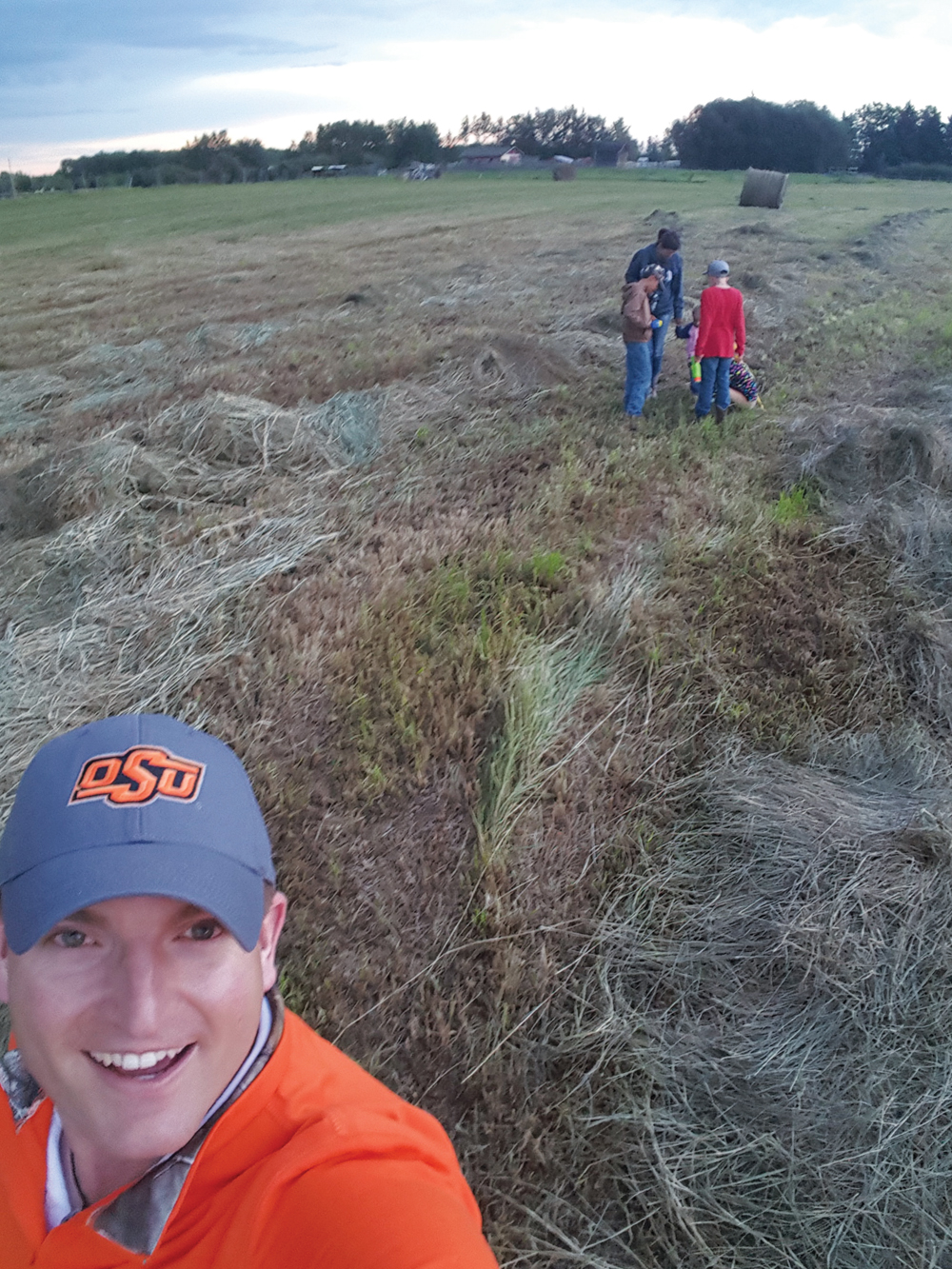 Dave Brand farms alongside his family near Red Deer, Alta.