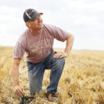 Corey Loessin feels fortunate he got the 2016 crop off last fall. If conditions dry out and temperature warms a bit he should be on track for the 2017 seeding season on his Radisson, Sask., farm.