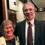 Elaine Froese with Dr. David Kohl.