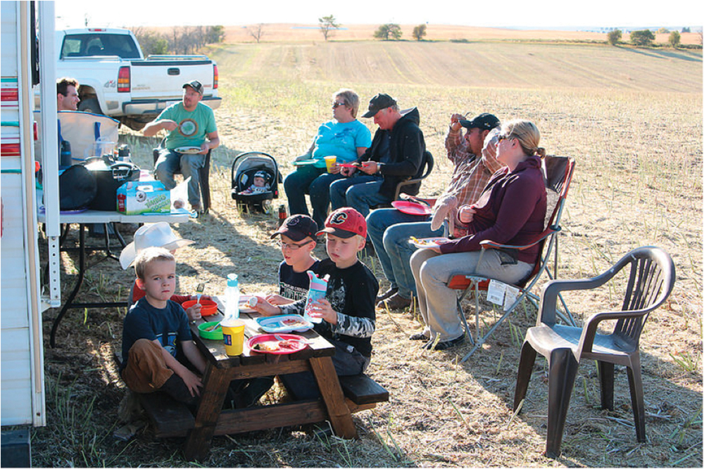 Meals in the field can be a challenge to plan for.