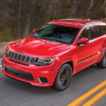 The new Jeep Grand Cherokee Trackhawk is the most powerful full-size SUV on the market so far with a 707 horsepower supercharged V-8 under the hood.